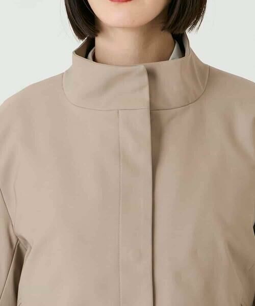 HIROKO BIS / ヒロコビス ダウンジャケット・ベスト | レイヤード風ツイルダウンコート | 詳細9