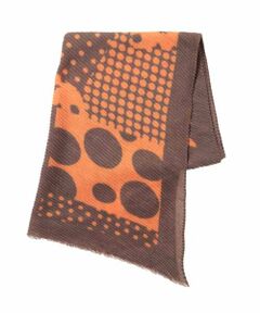 HIROKO BIS / ヒロコビス マフラー・ショール・スヌード・ストール | ドットプリーツストール /洗える