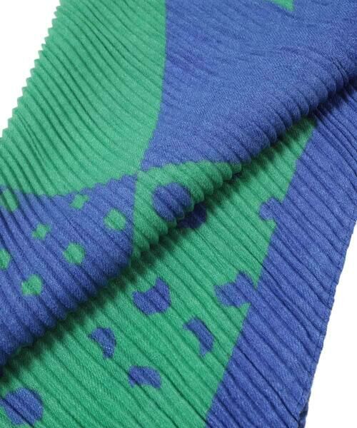 HIROKO BIS / ヒロコビス マフラー・ショール・スヌード・ストール | ドットプリーツストール /洗える | 詳細1