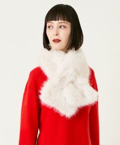 HIROKO BIS / ヒロコビス マフラー・ショール・スヌード・ストール | ロングファーティペット /洗える