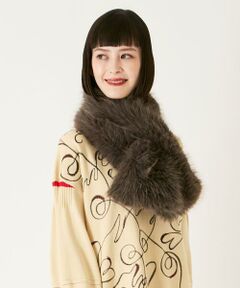 HIROKO BIS / ヒロコビス マフラー・ショール・スヌード・ストール | ロングファーティペット /洗える