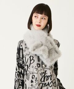 HIROKO BIS / ヒロコビス マフラー・ショール・スヌード・ストール | ロングファーティペット /洗える
