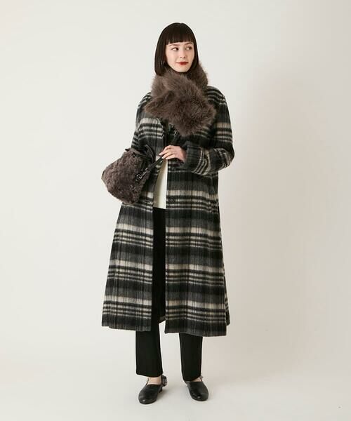 HIROKO BIS / ヒロコビス マフラー・ショール・スヌード・ストール | ロングファーティペット /洗える | 詳細11