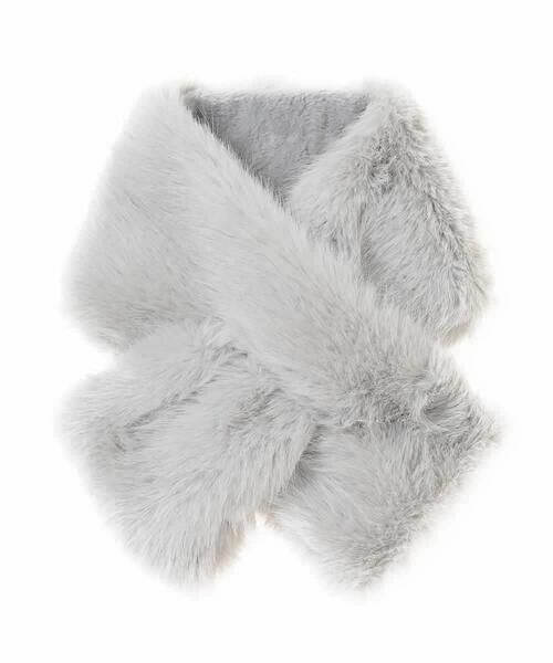 HIROKO BIS / ヒロコビス マフラー・ショール・スヌード・ストール | ロングファーティペット /洗える | 詳細13