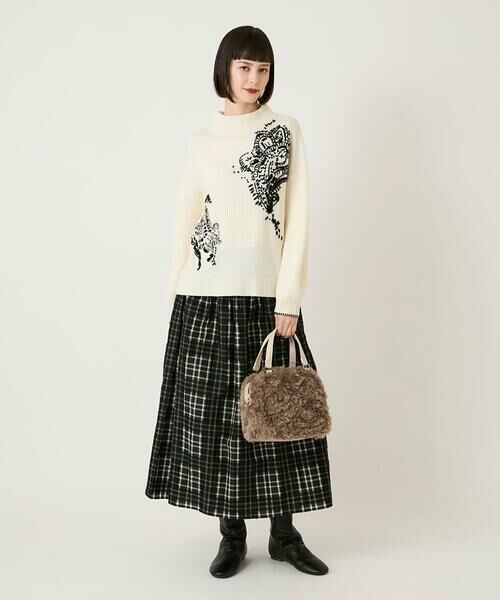 HIROKO BIS / ヒロコビス トートバッグ | 【2WAY】スクエアボアバッグ | 詳細10