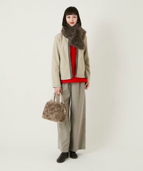 HIROKO BIS / ヒロコビス トートバッグ | 【2WAY】スクエアボアバッグ | 詳細11