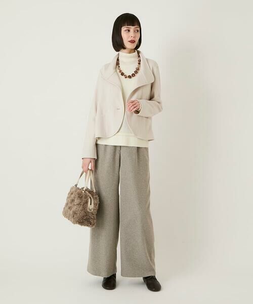 HIROKO BIS / ヒロコビス トートバッグ | 【2WAY】スクエアボアバッグ | 詳細12