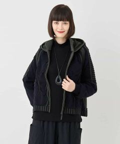 HIROKO BIS / ヒロコビス ニット・セーター | ジャカードニットブルゾン