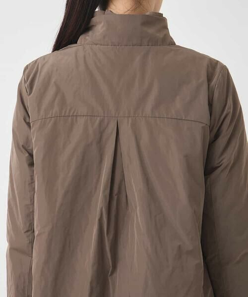 HIROKO BIS / ヒロコビス ダウンジャケット・ベスト | メモリータフタフリルカラーコート | 詳細4