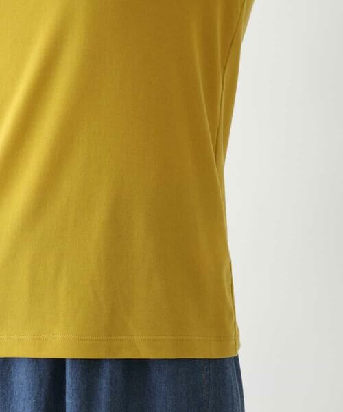 HIROKO BIS / ヒロコビス カットソー | 配色ラインハイネックインナートップ /洗える | 詳細7