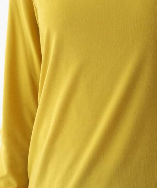 HIROKO BIS / ヒロコビス カットソー | 配色ラインハイネックインナートップ /洗える | 詳細8