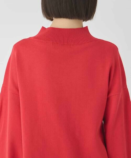 HIROKO BIS / ヒロコビス ニット・セーター | ボリュームスリーブドットジャカードニットトップ | 詳細4