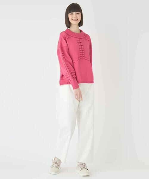 HIROKO BIS / ヒロコビス ニット・セーター | バルキーニットデザインプルオーバー | 詳細10