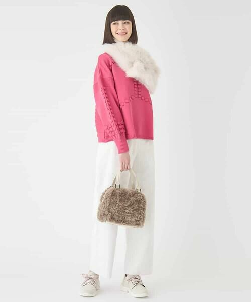 HIROKO BIS / ヒロコビス ニット・セーター | バルキーニットデザインプルオーバー | 詳細12