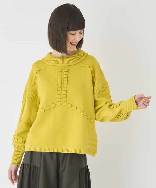 HIROKO BIS / ヒロコビス ニット・セーター | バルキーニットデザインプルオーバー | 詳細13