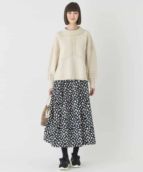 HIROKO BIS / ヒロコビス ニット・セーター | バルキーニットデザインプルオーバー | 詳細19