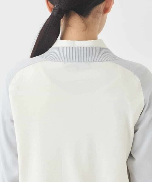 HIROKO BIS / ヒロコビス ニット・セーター | ボーダーミックスニットプルオーバー | 詳細4