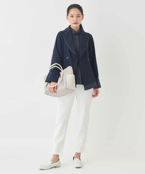 HIROKO BIS / ヒロコビス シャツ・ブラウス | タックデザインタイプライターシャツ | 詳細15