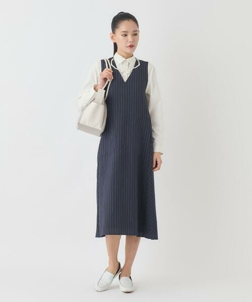 HIROKO BIS / ヒロコビス シャツ・ブラウス | タックデザインタイプライターシャツ | 詳細20