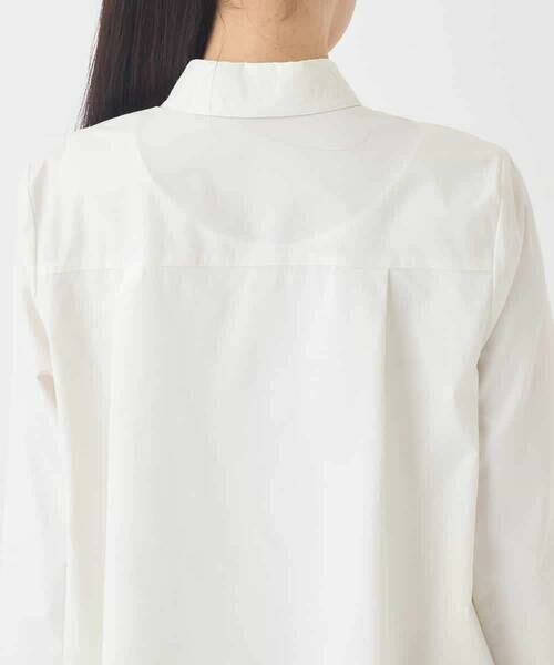 HIROKO BIS / ヒロコビス シャツ・ブラウス | タックデザインタイプライターシャツ | 詳細5
