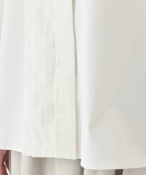 HIROKO BIS / ヒロコビス シャツ・ブラウス | タックデザインタイプライターシャツ | 詳細8