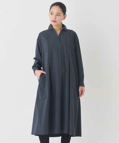 HIROKO BIS / ヒロコビス ロング・マキシ丈ワンピース | タイプライターシャツワンピース