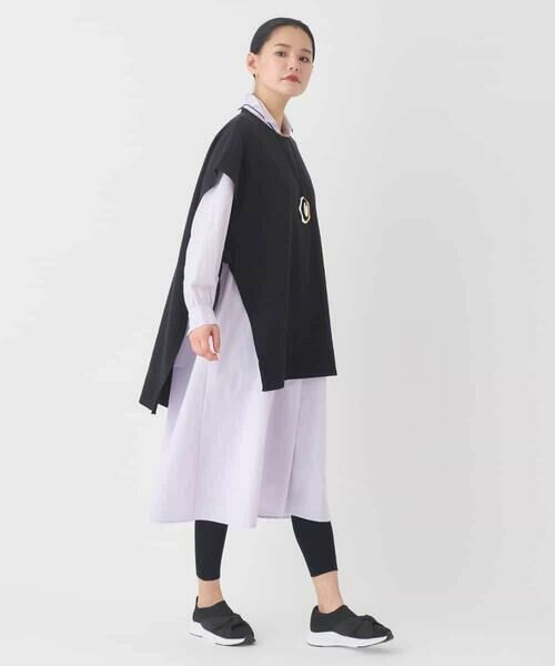 HIROKO BIS / ヒロコビス ロング・マキシ丈ワンピース | タイプライターシャツワンピース | 詳細14