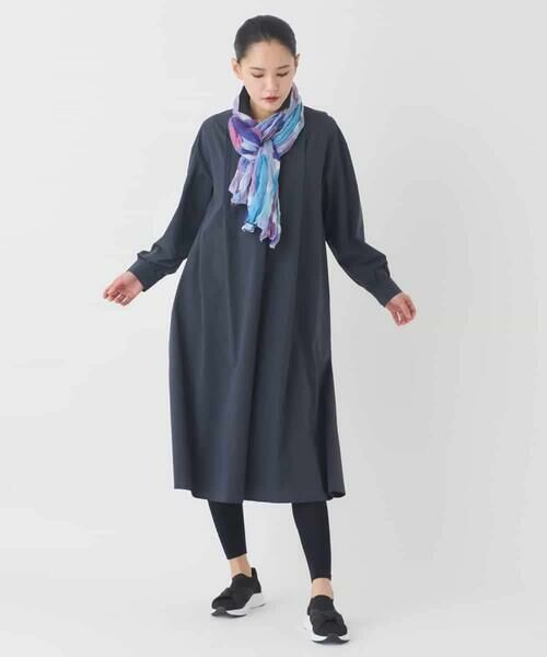 HIROKO BIS / ヒロコビス ロング・マキシ丈ワンピース | タイプライターシャツワンピース | 詳細27