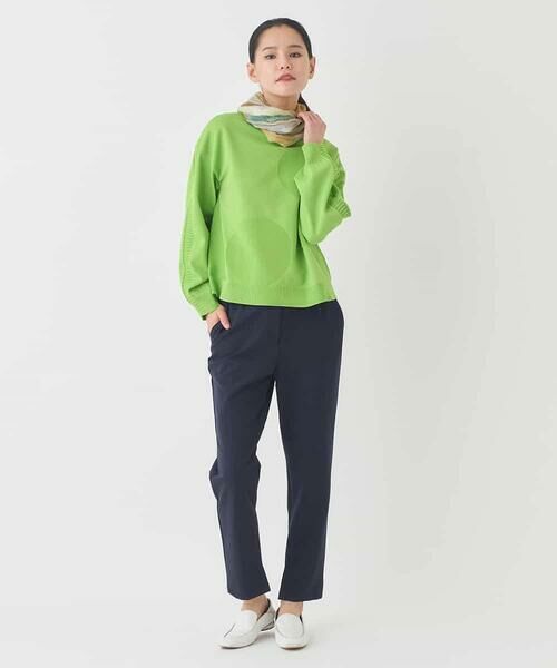 HIROKO BIS / ヒロコビス ニット・セーター | ドットジャガードニットプルオーバー | 詳細11