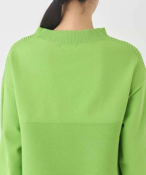 HIROKO BIS / ヒロコビス ニット・セーター | ドットジャガードニットプルオーバー | 詳細4