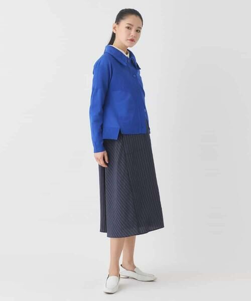 HIROKO BIS / ヒロコビス カーディガン・ボレロ | ドットジャガードペプラムニットカーディガン | 詳細13