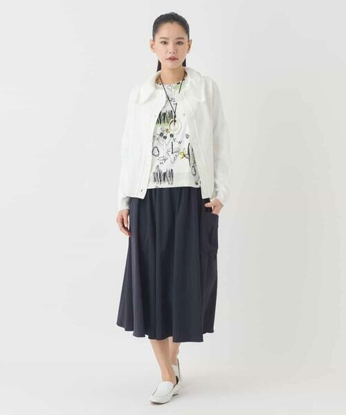 HIROKO BIS / ヒロコビス カーディガン・ボレロ | ドットジャガードペプラムニットカーディガン | 詳細17