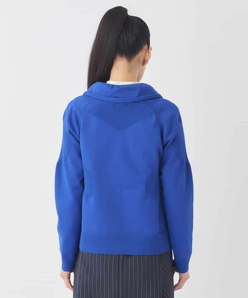 HIROKO BIS / ヒロコビス カーディガン・ボレロ | ドットジャガードペプラムニットカーディガン | 詳細3