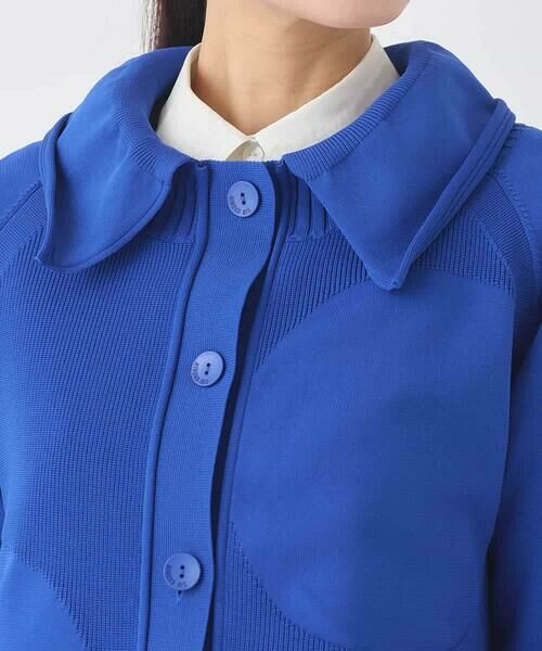 HIROKO BIS / ヒロコビス カーディガン・ボレロ | ドットジャガードペプラムニットカーディガン | 詳細4