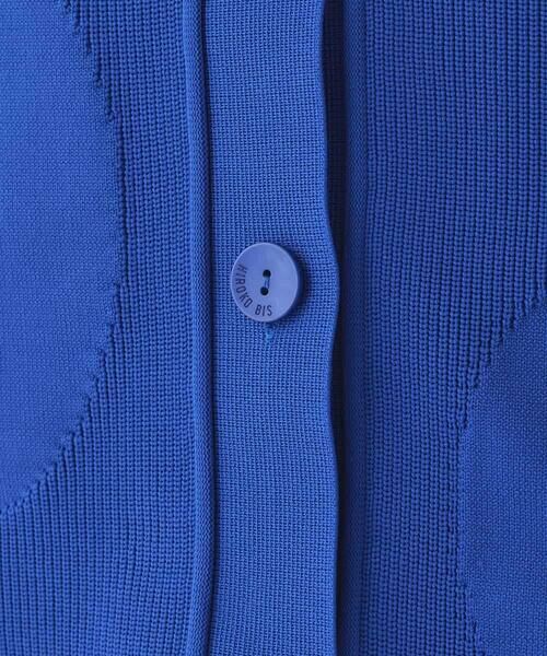HIROKO BIS / ヒロコビス カーディガン・ボレロ | ドットジャガードペプラムニットカーディガン | 詳細8