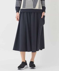 HIROKO BIS / ヒロコビス ロング・マキシ丈スカート | ハイストレッチギャザーフレアスカート