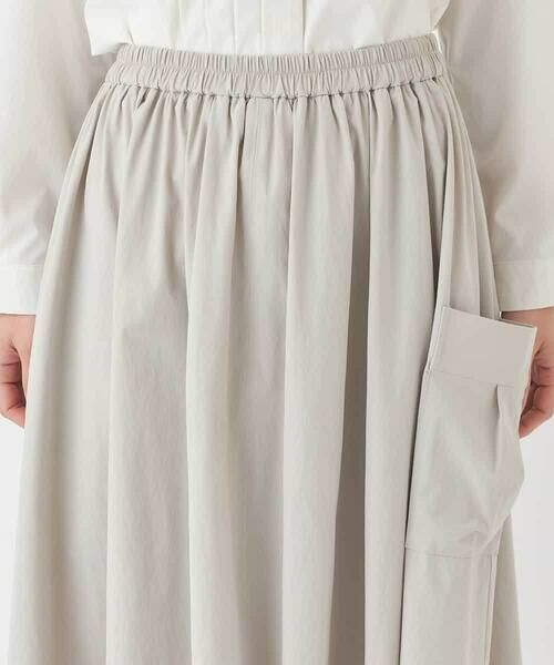 HIROKO BIS / ヒロコビス ロング・マキシ丈スカート | ハイストレッチギャザーフレアスカート | 詳細3