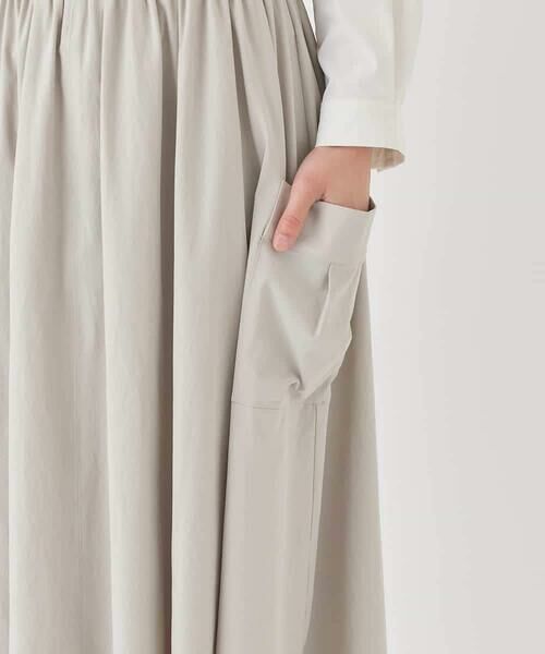 HIROKO BIS / ヒロコビス ロング・マキシ丈スカート | ハイストレッチギャザーフレアスカート | 詳細5
