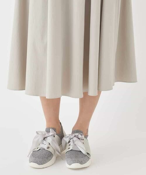 HIROKO BIS / ヒロコビス ロング・マキシ丈スカート | ハイストレッチギャザーフレアスカート | 詳細6