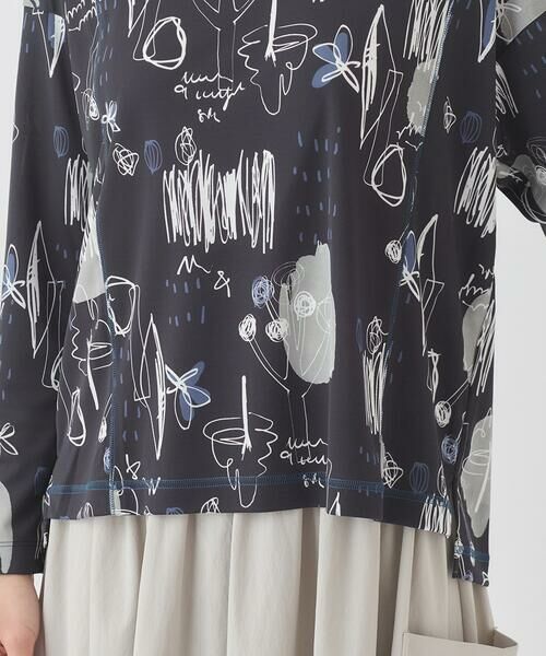 HIROKO BIS / ヒロコビス カットソー | アートプリントカットソー | 詳細6
