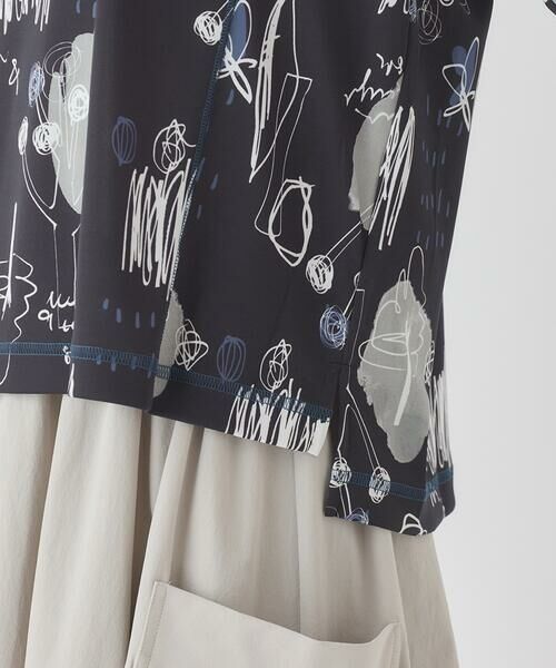 HIROKO BIS / ヒロコビス カットソー | アートプリントカットソー | 詳細8