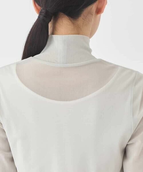 HIROKO BIS / ヒロコビス カットソー | シアーハイネックカットソー | 詳細4