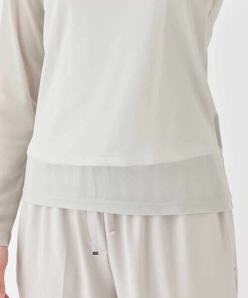 HIROKO BIS / ヒロコビス カットソー | シアーハイネックカットソー | 詳細6