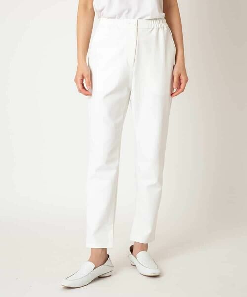 HIROKO BIS / ヒロコビス チノ・ワークパンツ | サイドベンツストレッチクロップドパンツ | 詳細15