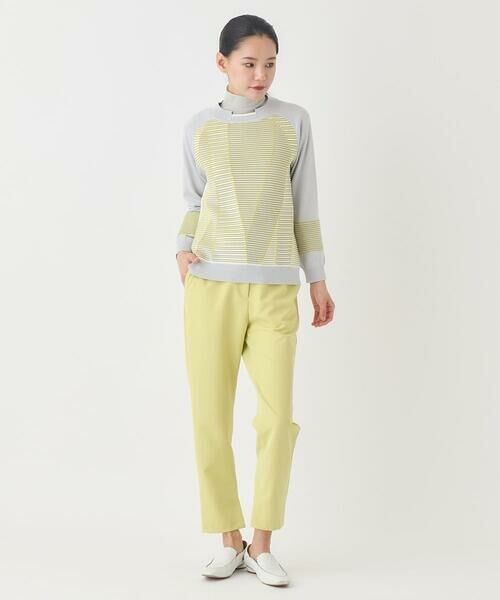 HIROKO BIS / ヒロコビス チノ・ワークパンツ | サイドベンツストレッチクロップドパンツ | 詳細24