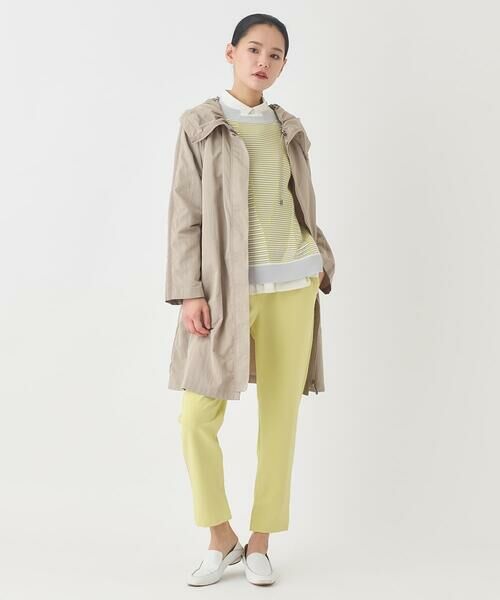 HIROKO BIS / ヒロコビス チノ・ワークパンツ | サイドベンツストレッチクロップドパンツ | 詳細26