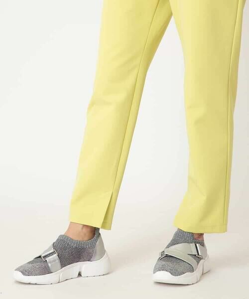 HIROKO BIS / ヒロコビス チノ・ワークパンツ | サイドベンツストレッチクロップドパンツ | 詳細5