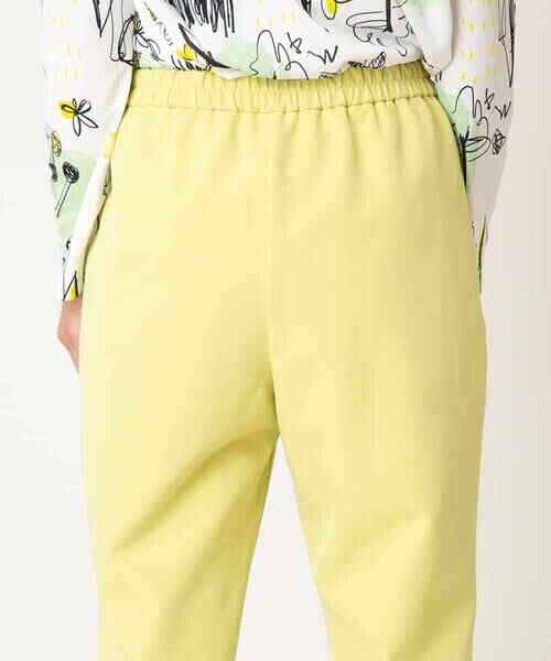 HIROKO BIS / ヒロコビス チノ・ワークパンツ | サイドベンツストレッチクロップドパンツ | 詳細6