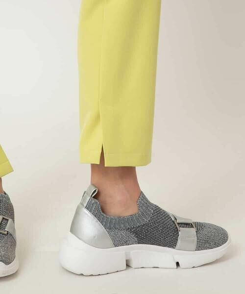 HIROKO BIS / ヒロコビス チノ・ワークパンツ | サイドベンツストレッチクロップドパンツ | 詳細7