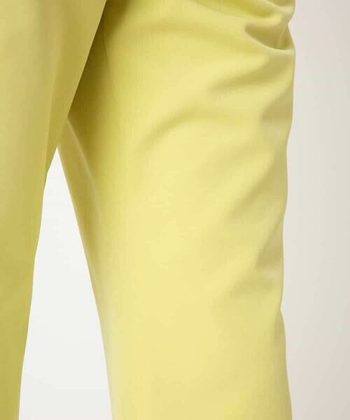 HIROKO BIS / ヒロコビス チノ・ワークパンツ | サイドベンツストレッチクロップドパンツ | 詳細9